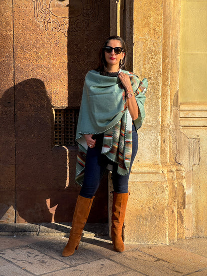 WOOL SHAWL - SAMAY