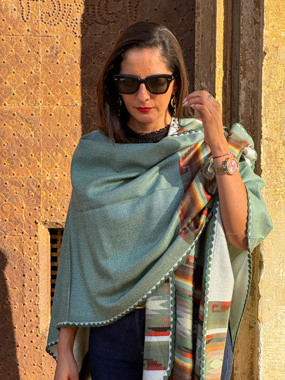 WOOL SHAWL - SAMAY